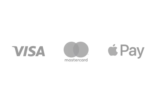 Visa, Mastercard, Apple Pay